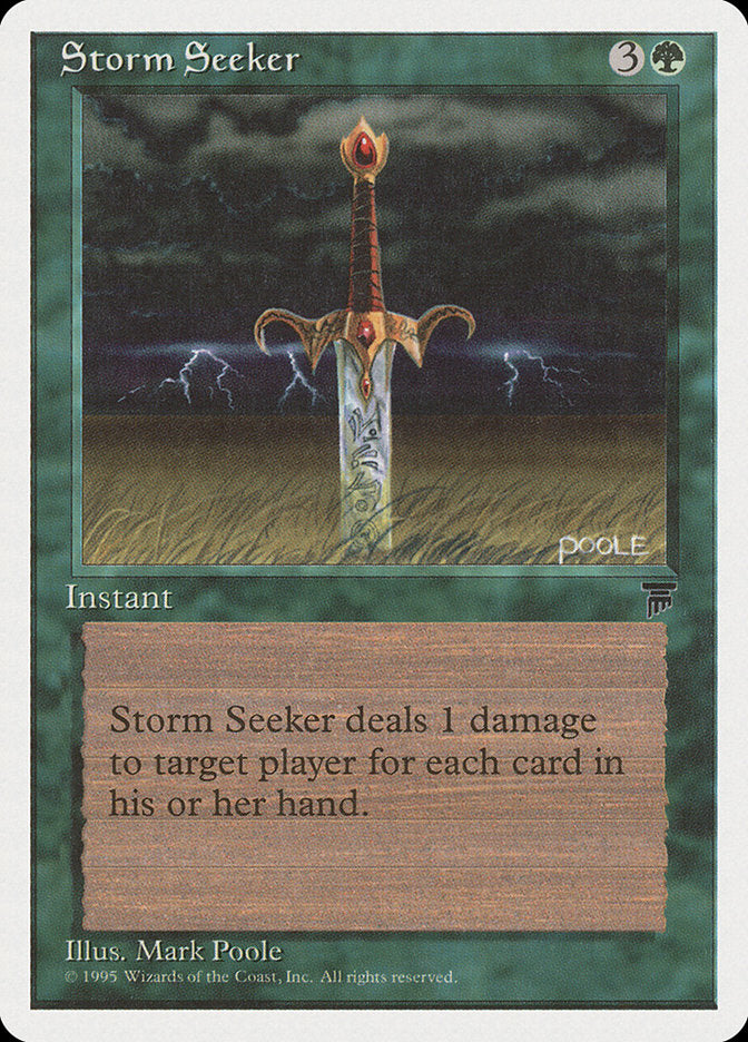 Storm Seeker [Chronicles] MTG Single Magic: The Gathering    | Red Claw Gaming