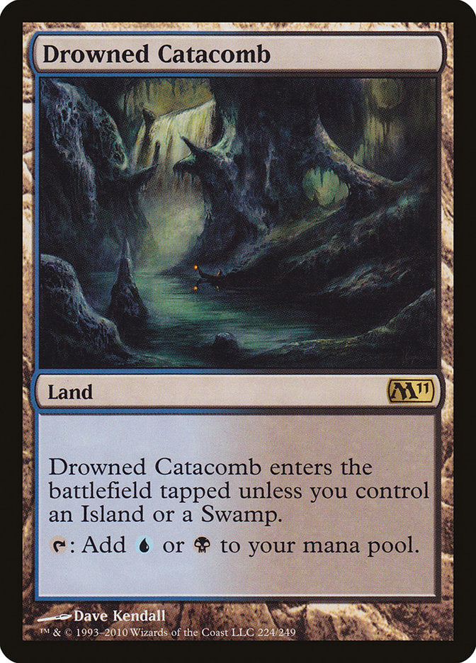 Drowned Catacomb [Magic 2011] MTG Single Magic: The Gathering    | Red Claw Gaming