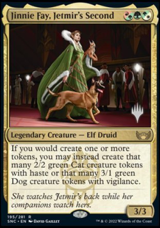 Jinnie Fay, Jetmir's Second (Promo Pack) [Streets of New Capenna Promos] MTG Single Magic: The Gathering    | Red Claw Gaming