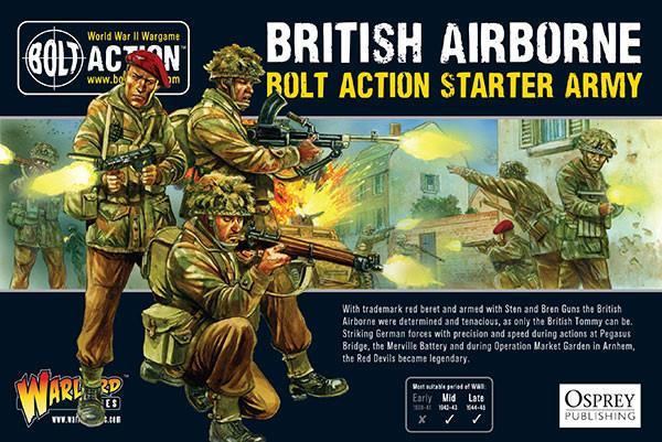 British Airborne Starter Army British Warlord Games    | Red Claw Gaming
