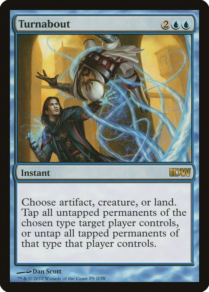 Turnabout [IDW Comics 2012] MTG Single Magic: The Gathering    | Red Claw Gaming