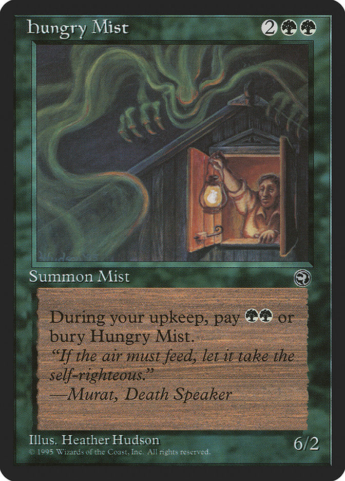 Hungry Mist (Murat Flavor Text) [Homelands] MTG Single Magic: The Gathering    | Red Claw Gaming