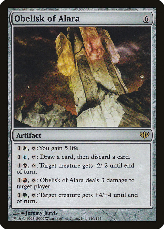 Obelisk of Alara [Conflux] MTG Single Magic: The Gathering    | Red Claw Gaming
