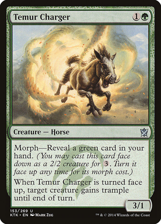 Temur Charger [Khans of Tarkir] MTG Single Magic: The Gathering    | Red Claw Gaming