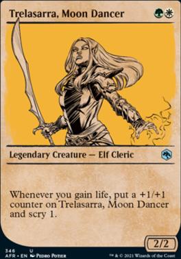 Trelasarra, Moon Dancer (Showcase) [Dungeons & Dragons: Adventures in the Forgotten Realms] MTG Single Magic: The Gathering    | Red Claw Gaming