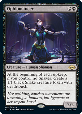 Ophiomancer [Commander Collection: Black] MTG Single Magic: The Gathering    | Red Claw Gaming