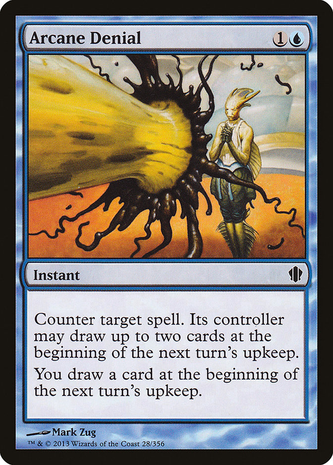 Arcane Denial [Commander 2013] MTG Single Magic: The Gathering    | Red Claw Gaming