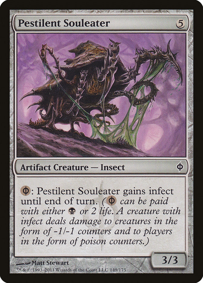 Pestilent Souleater [New Phyrexia] MTG Single Magic: The Gathering    | Red Claw Gaming