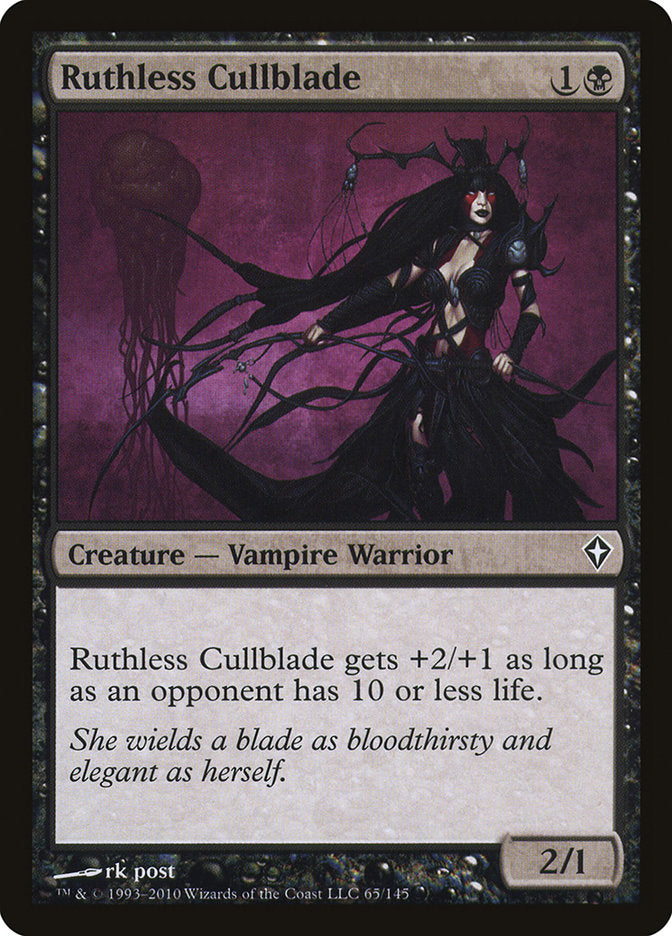 Ruthless Cullblade [Worldwake] MTG Single Magic: The Gathering    | Red Claw Gaming