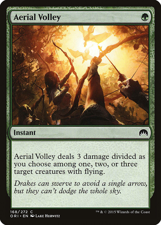 Aerial Volley [Magic Origins] MTG Single Magic: The Gathering    | Red Claw Gaming