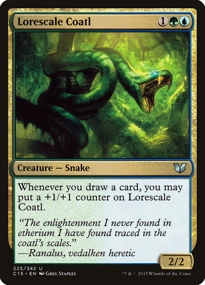 Lorescale Coatl [Commander 2015] MTG Single Magic: The Gathering    | Red Claw Gaming