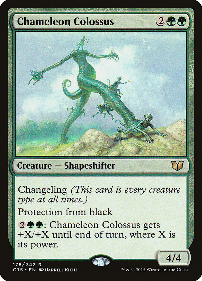 Chameleon Colossus [Commander 2015] MTG Single Magic: The Gathering    | Red Claw Gaming
