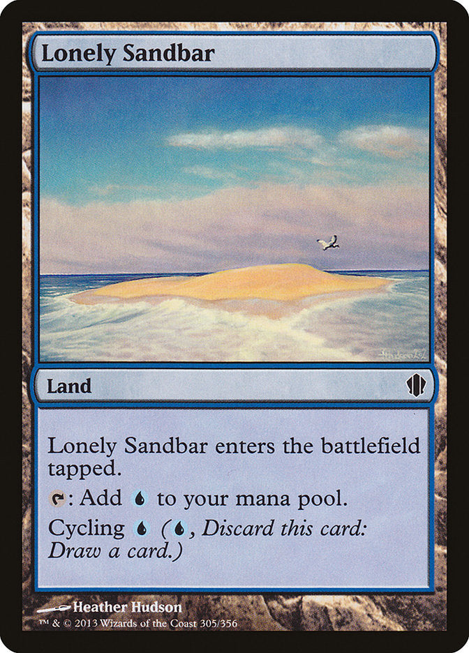 Lonely Sandbar [Commander 2013] MTG Single Magic: The Gathering    | Red Claw Gaming