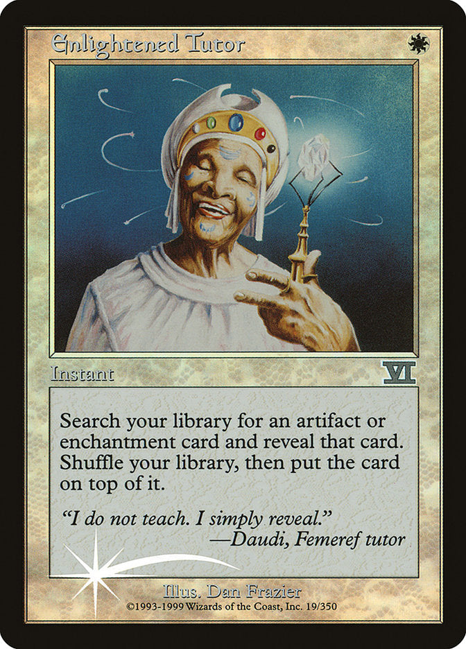 Enlightened Tutor [Arena League 2000] MTG Single Magic: The Gathering    | Red Claw Gaming