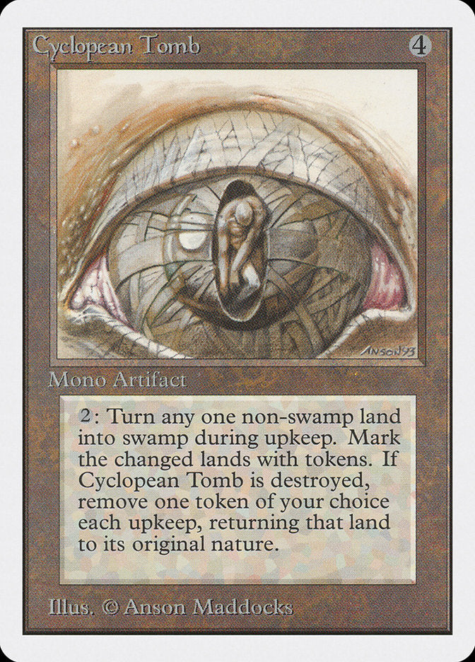 Cyclopean Tomb [Unlimited Edition] MTG Single Magic: The Gathering    | Red Claw Gaming