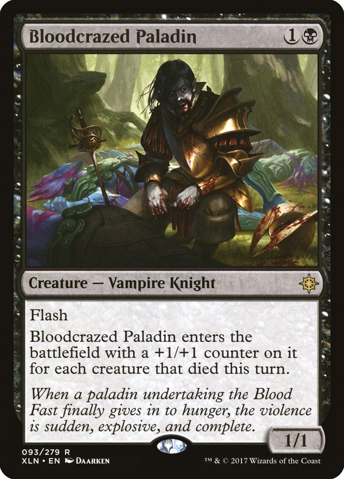 Bloodcrazed Paladin [Ixalan] MTG Single Magic: The Gathering    | Red Claw Gaming