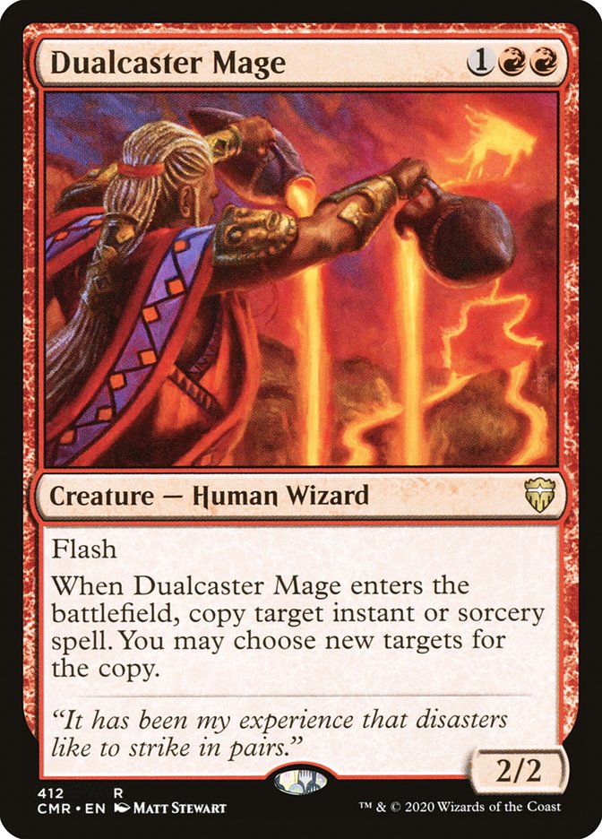 Dualcaster Mage [Commander Legends] MTG Single Magic: The Gathering    | Red Claw Gaming