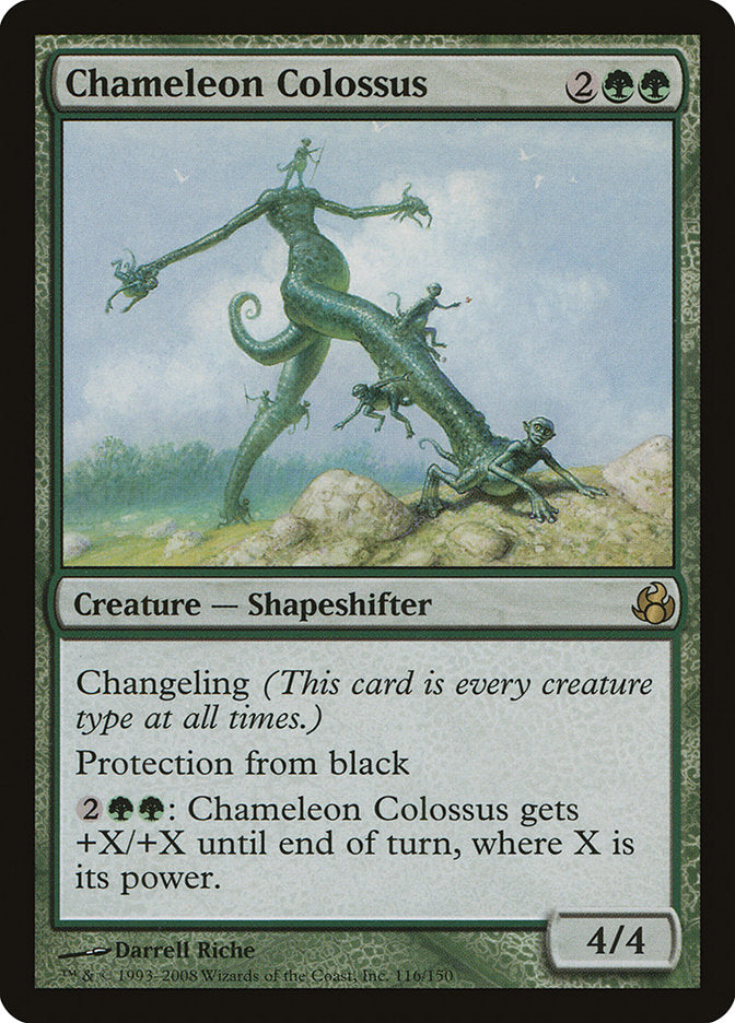 Chameleon Colossus [Morningtide] MTG Single Magic: The Gathering    | Red Claw Gaming