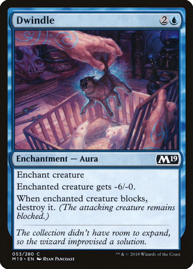 Dwindle [Core Set 2019] MTG Single Magic: The Gathering    | Red Claw Gaming