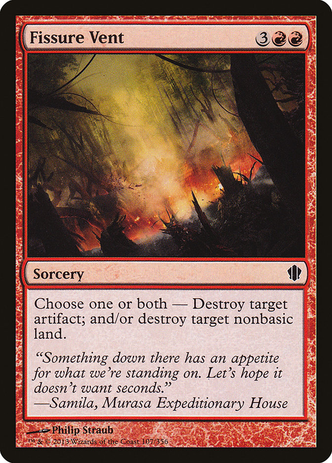Fissure Vent [Commander 2013] MTG Single Magic: The Gathering    | Red Claw Gaming