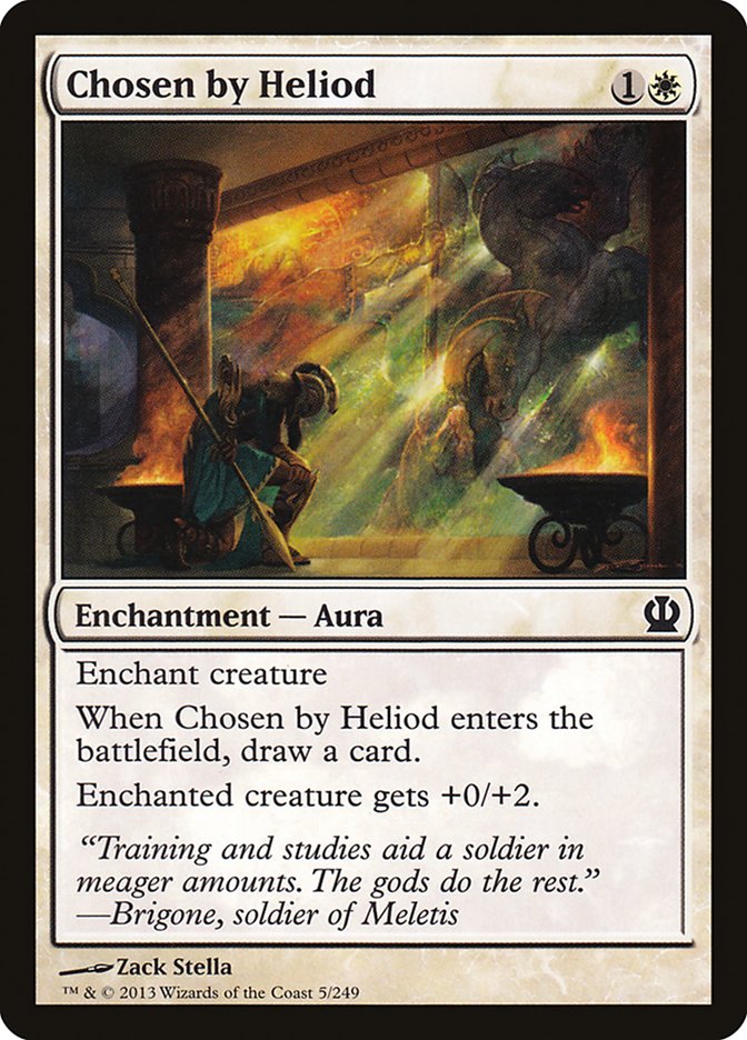 Chosen by Heliod [Theros] MTG Single Magic: The Gathering    | Red Claw Gaming
