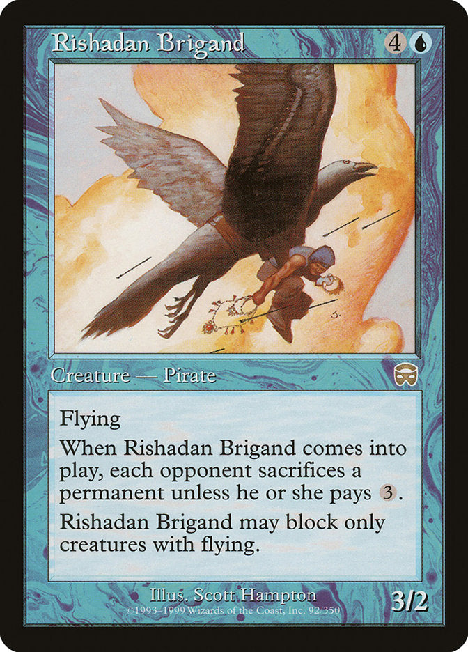 Rishadan Brigand [Mercadian Masques] MTG Single Magic: The Gathering    | Red Claw Gaming