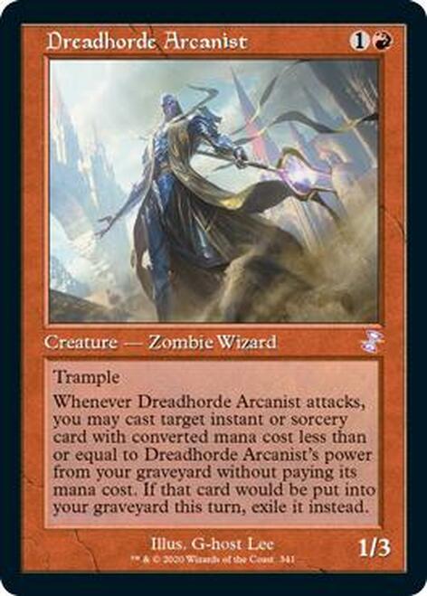 Dreadhorde Arcanist (Timeshifted) [Time Spiral Remastered] MTG Single Magic: The Gathering    | Red Claw Gaming