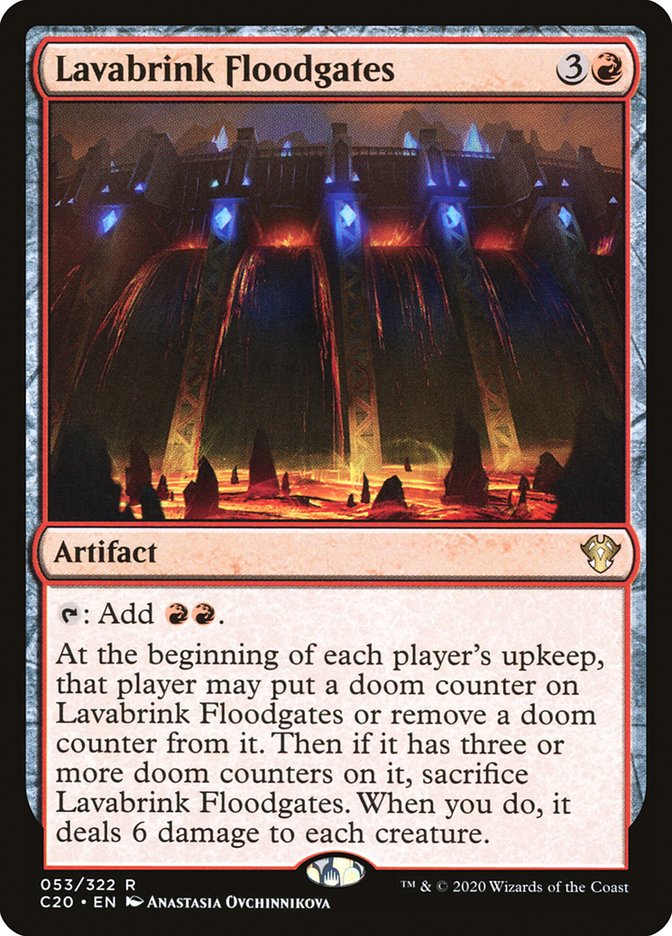 Lavabrink Floodgates [Commander 2020] MTG Single Magic: The Gathering    | Red Claw Gaming