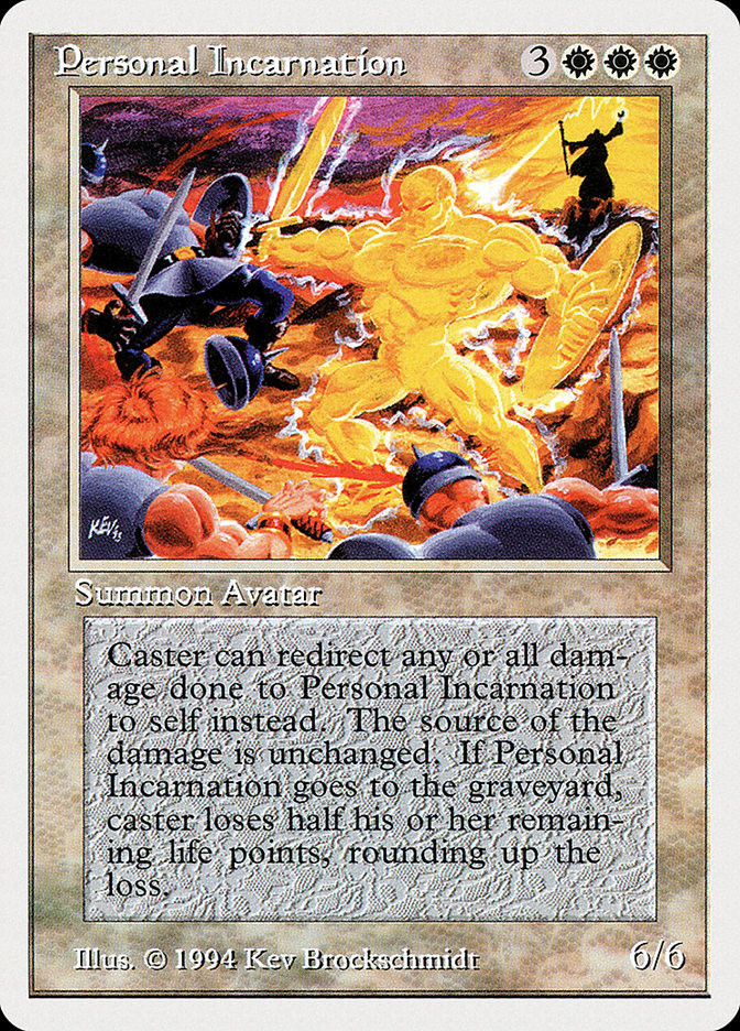Personal Incarnation [Summer Magic / Edgar] MTG Single Magic: The Gathering    | Red Claw Gaming