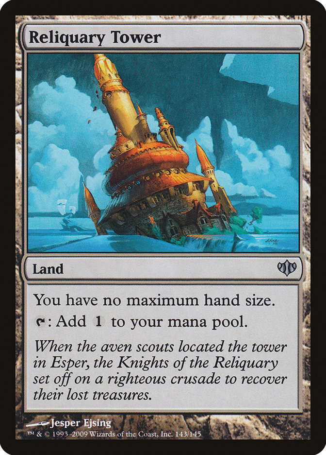 Reliquary Tower [Conflux] MTG Single Magic: The Gathering    | Red Claw Gaming