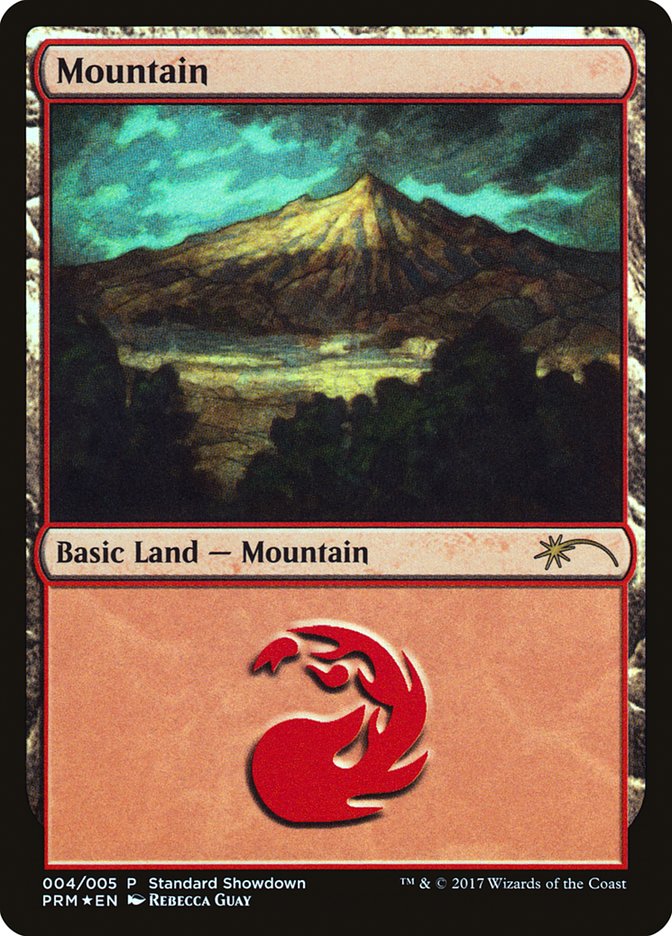 Mountain (4) [Ixalan Standard Showdown] MTG Single Magic: The Gathering    | Red Claw Gaming