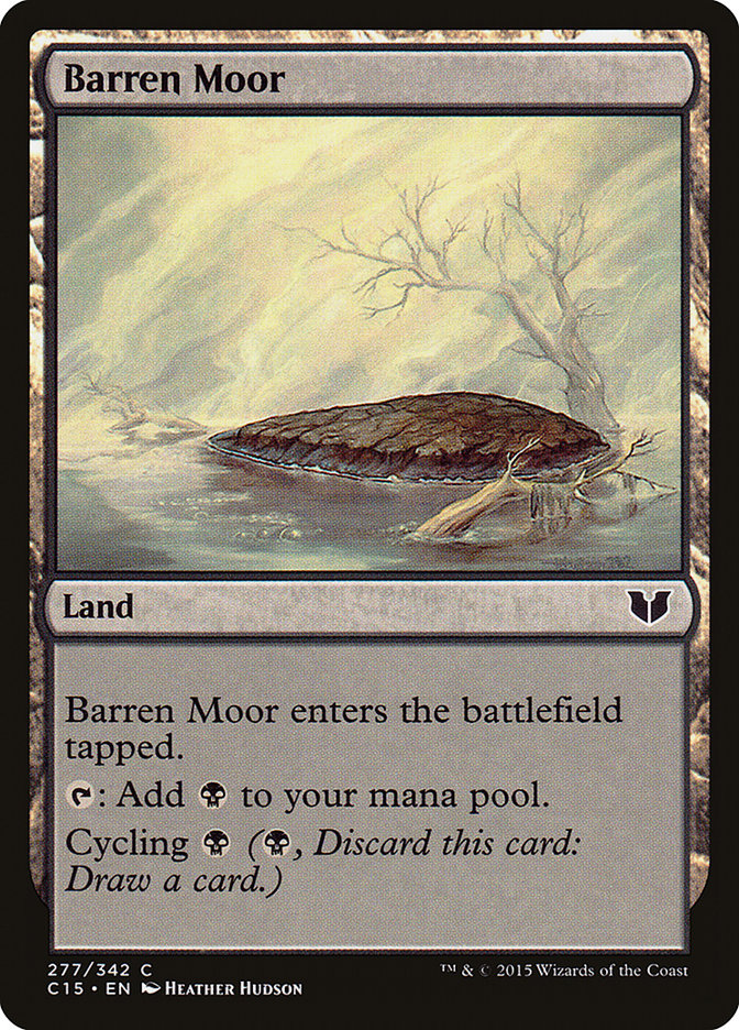 Barren Moor [Commander 2015] MTG Single Magic: The Gathering    | Red Claw Gaming
