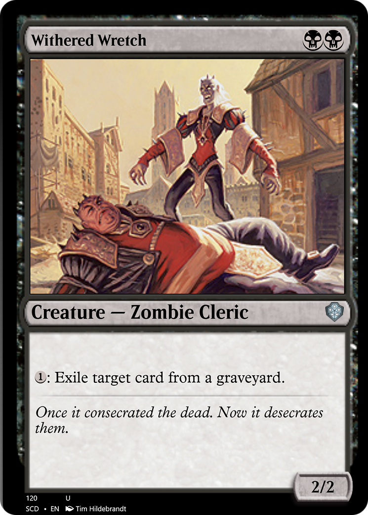 Withered Wretch [Starter Commander Decks] MTG Single Magic: The Gathering    | Red Claw Gaming