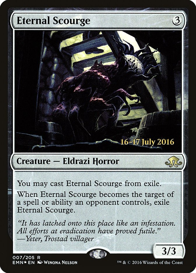 Eternal Scourge [Eldritch Moon Prerelease Promos] MTG Single Magic: The Gathering    | Red Claw Gaming
