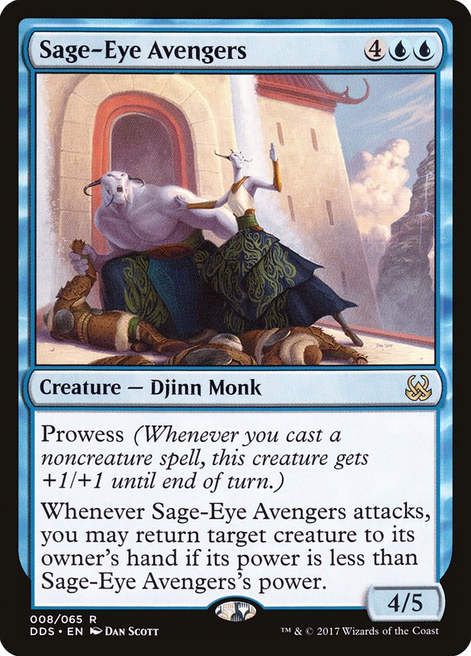 Sage-Eye Avengers [Duel Decks: Mind vs. Might] MTG Single Magic: The Gathering    | Red Claw Gaming