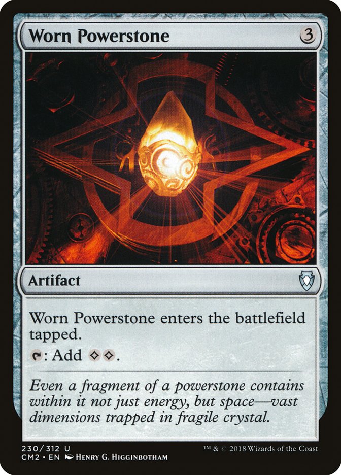Worn Powerstone [Commander Anthology Volume II] MTG Single Magic: The Gathering    | Red Claw Gaming