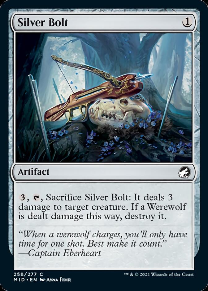 Silver Bolt [Innistrad: Midnight Hunt] MTG Single Magic: The Gathering    | Red Claw Gaming