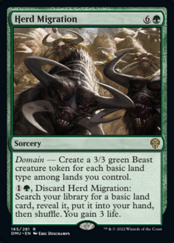 Herd Migration [Dominaria United] MTG Single Magic: The Gathering    | Red Claw Gaming