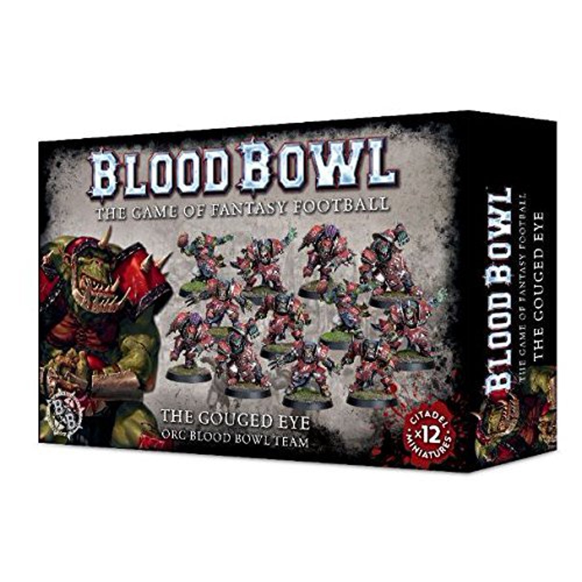 THE GOUGED EYE ORC BLOOD BOWL TEAM Blood Bowl Games Workshop    | Red Claw Gaming