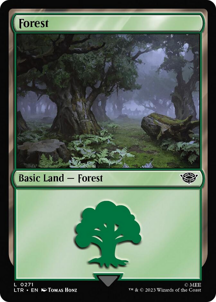 Forest (271) [The Lord of the Rings: Tales of Middle-Earth] MTG Single Magic: The Gathering    | Red Claw Gaming
