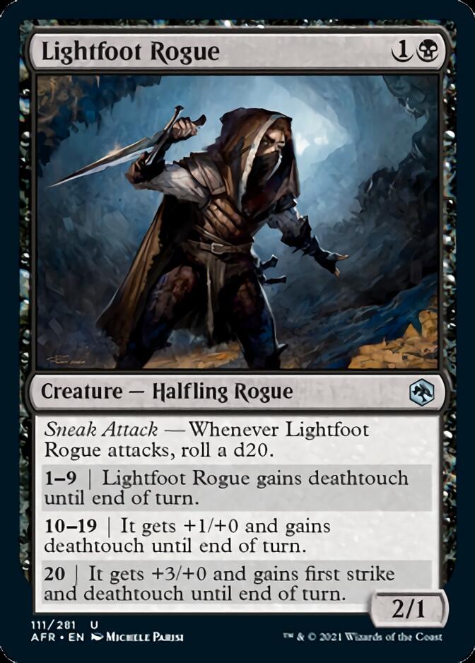 Lightfoot Rogue [Dungeons & Dragons: Adventures in the Forgotten Realms] MTG Single Magic: The Gathering    | Red Claw Gaming
