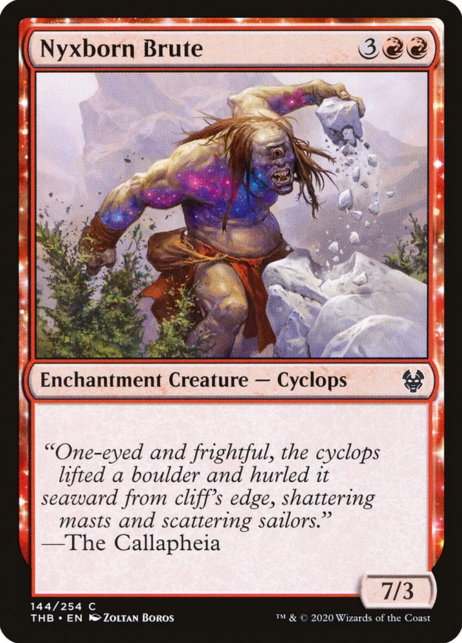 Nyxborn Brute [Theros Beyond Death] MTG Single Magic: The Gathering    | Red Claw Gaming