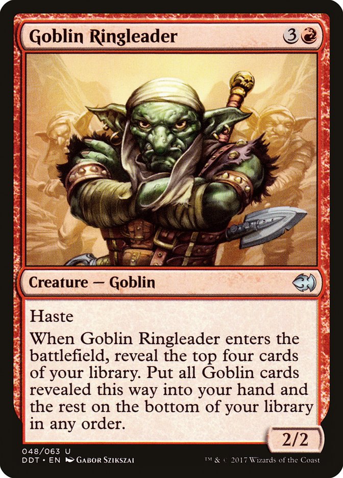 Goblin Ringleader [Duel Decks: Merfolk vs. Goblins] MTG Single Magic: The Gathering    | Red Claw Gaming