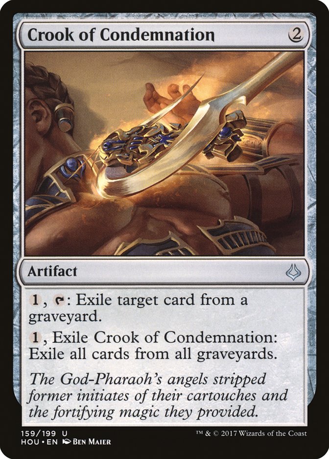 Crook of Condemnation [Hour of Devastation] MTG Single Magic: The Gathering    | Red Claw Gaming