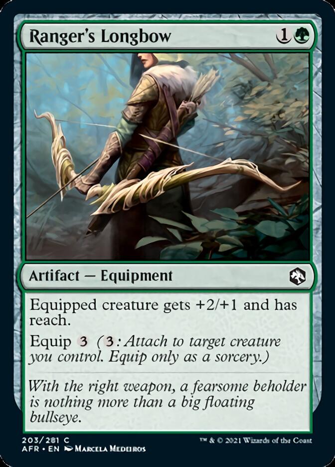 Ranger's Longbow [Dungeons & Dragons: Adventures in the Forgotten Realms] MTG Single Magic: The Gathering    | Red Claw Gaming