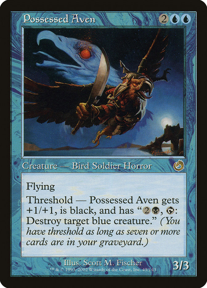 Possessed Aven [Torment] MTG Single Magic: The Gathering    | Red Claw Gaming