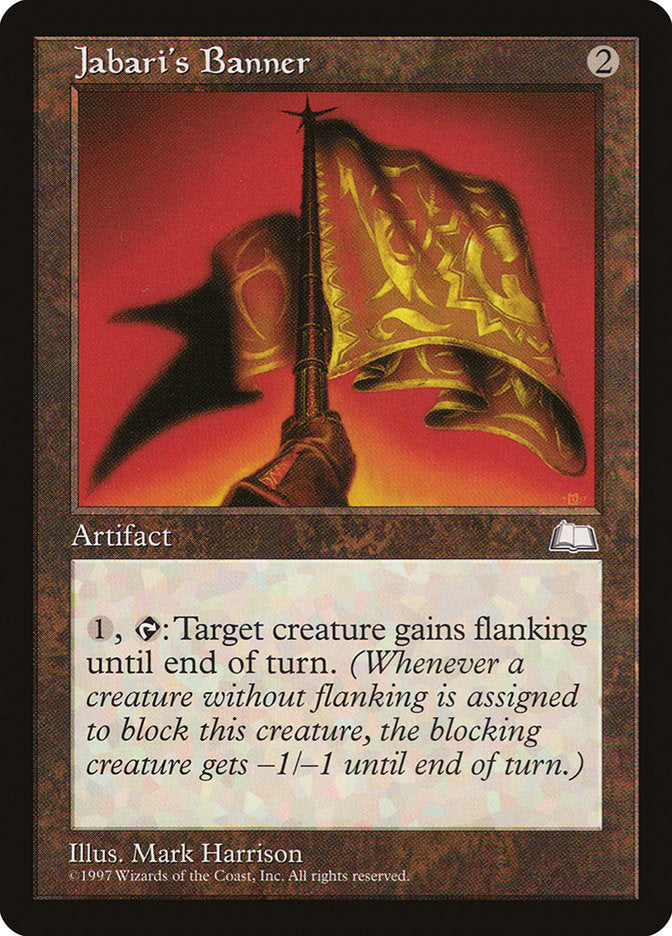 Jabari's Banner [Weatherlight] MTG Single Magic: The Gathering    | Red Claw Gaming