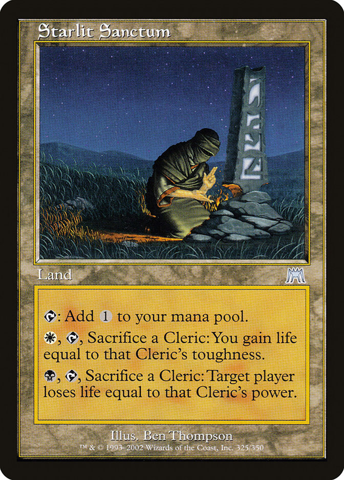 Starlit Sanctum [Onslaught] MTG Single Magic: The Gathering    | Red Claw Gaming