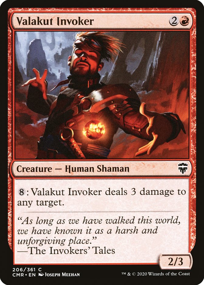 Valakut Invoker [Commander Legends] MTG Single Magic: The Gathering    | Red Claw Gaming