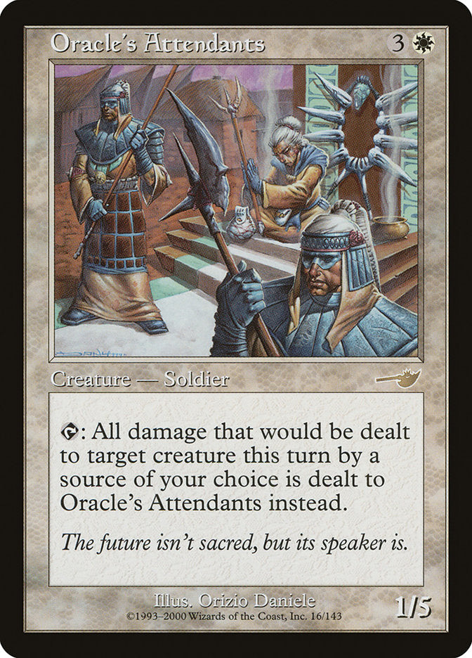 Oracle's Attendants [Nemesis] MTG Single Magic: The Gathering    | Red Claw Gaming